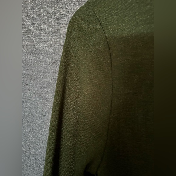 NWOT Aritzia Wilfred Free Forest Green Sweater Dress Size M - Picture 4 of 6